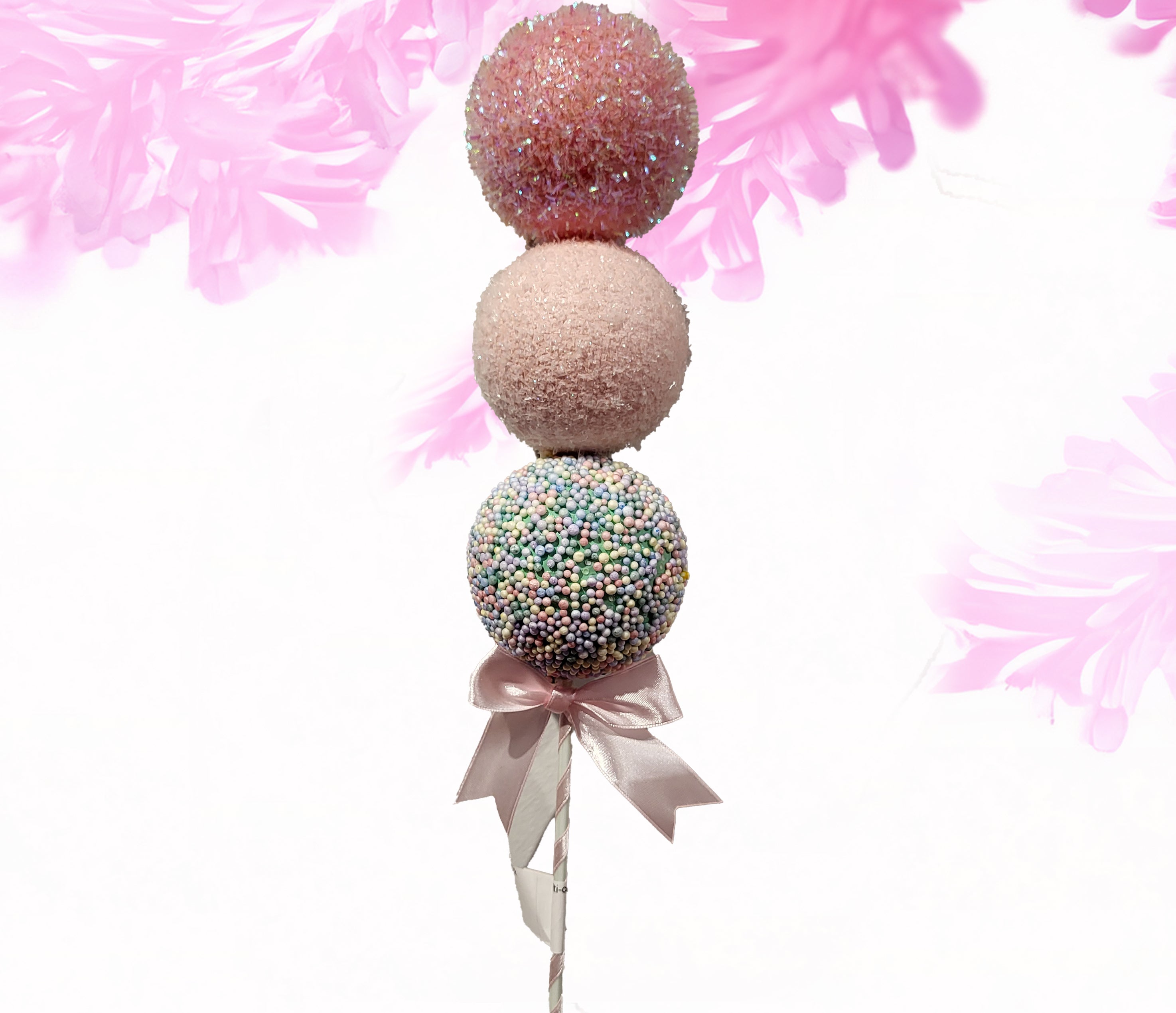 multi-colored large candy ball  pick