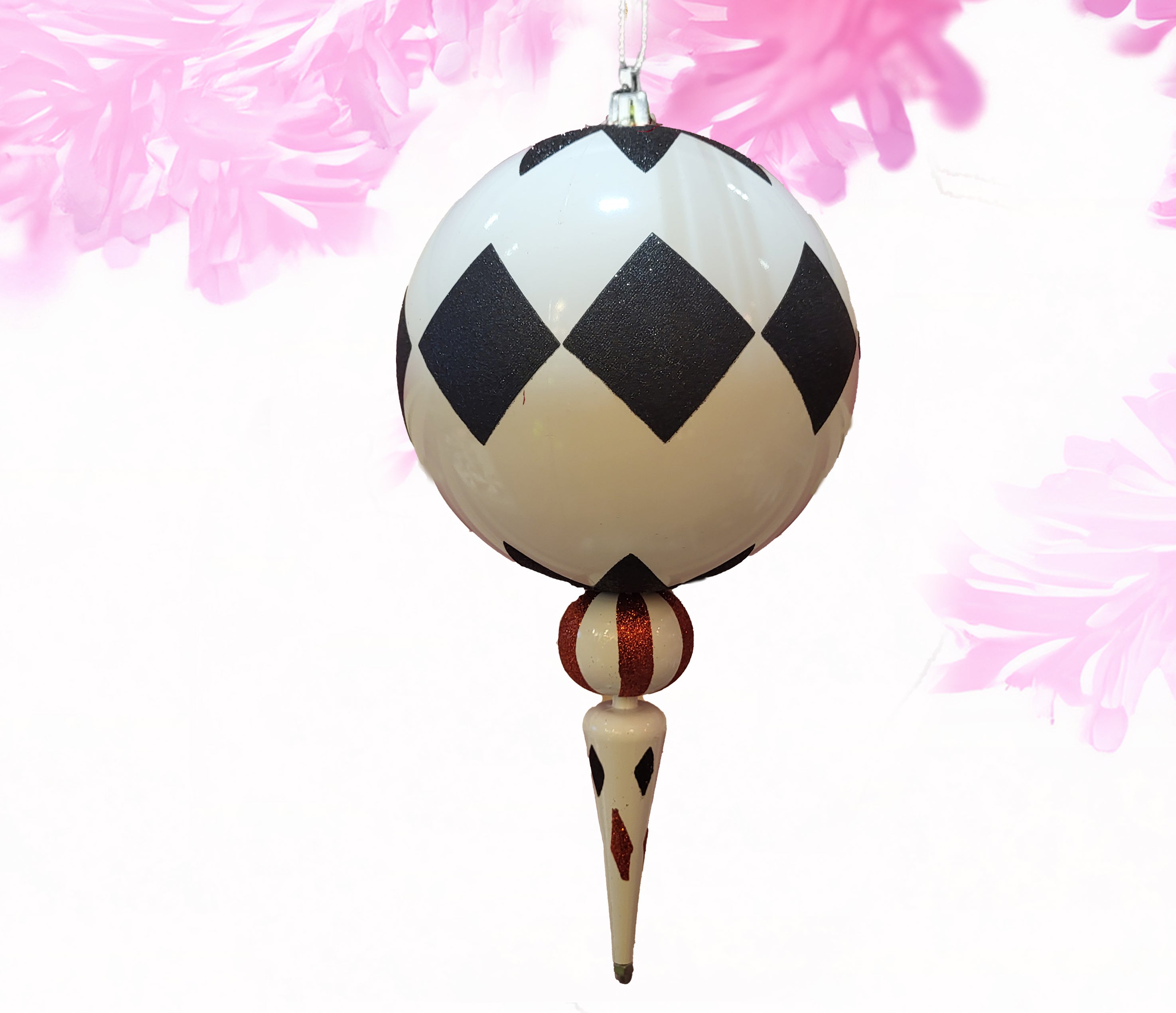 Finial Ornament Harlequin