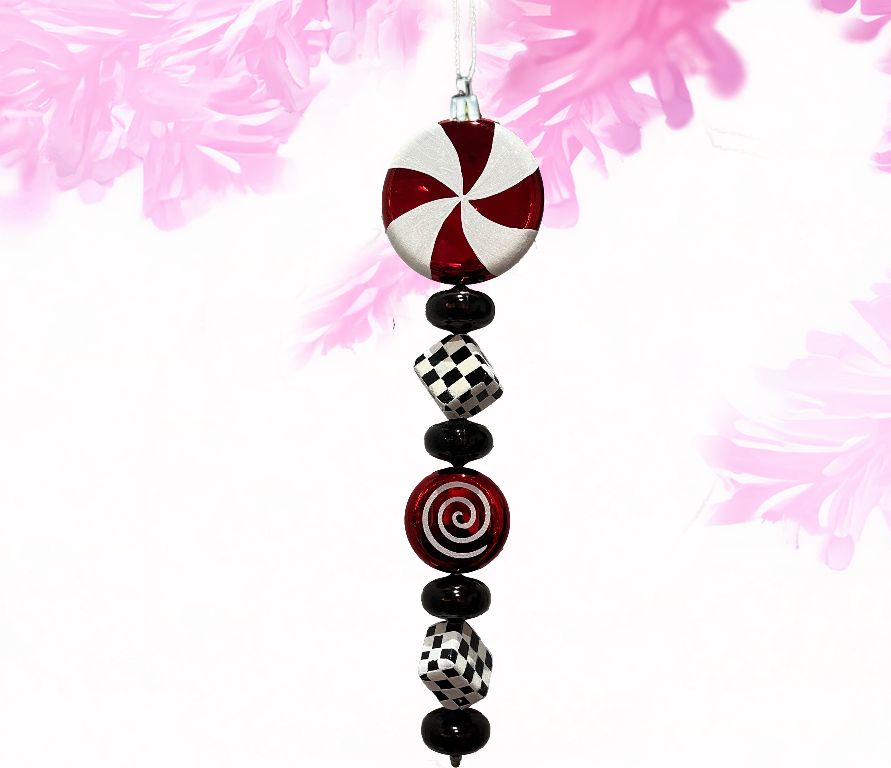 Finial Ornament with Cube 24 inch