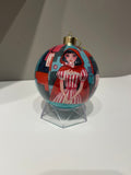 Little Red Riding Hood Abstract Limited Edition Glass Ornament - 4 inch