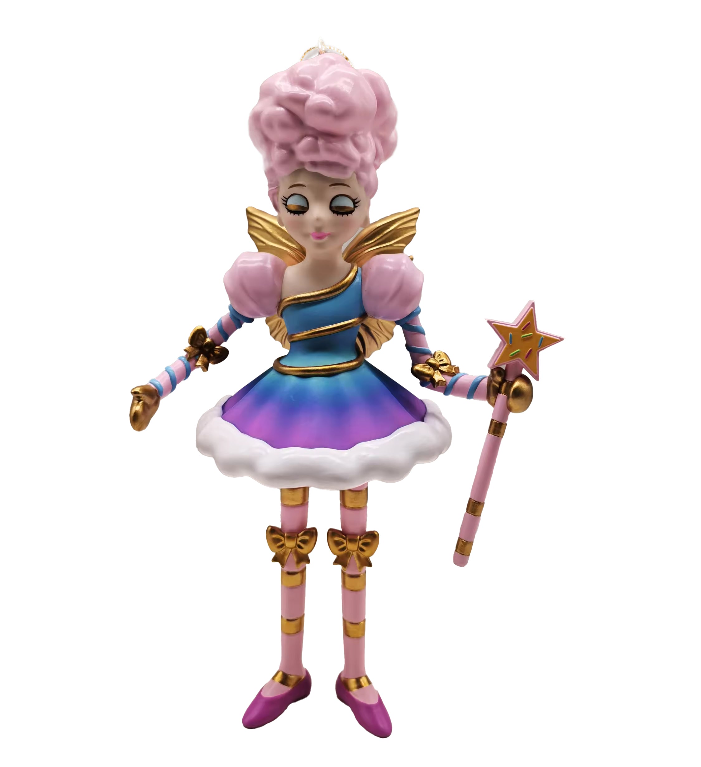 Fairy doll ornament with star wand