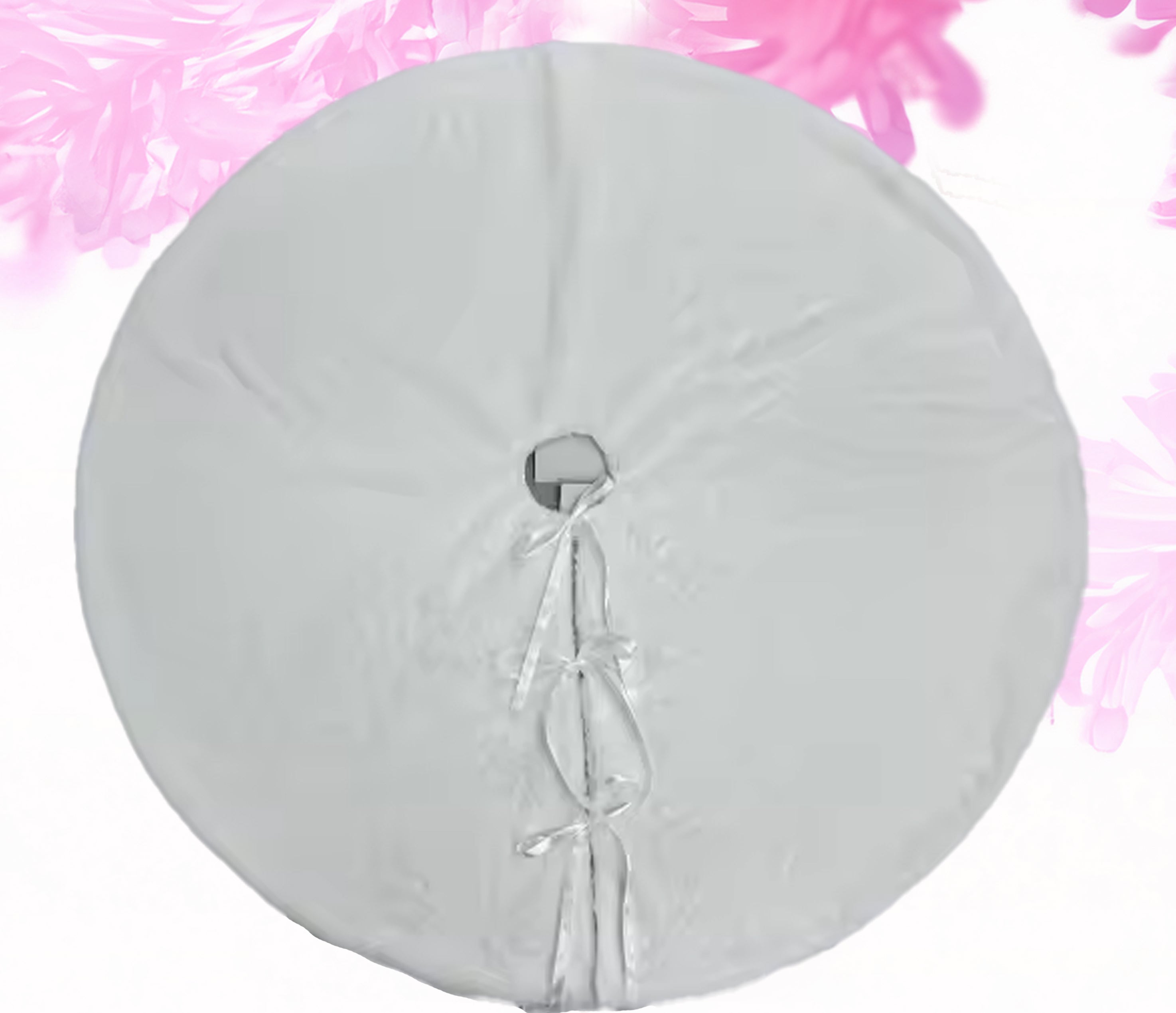 Faux fir tree skirt - white 56 inch