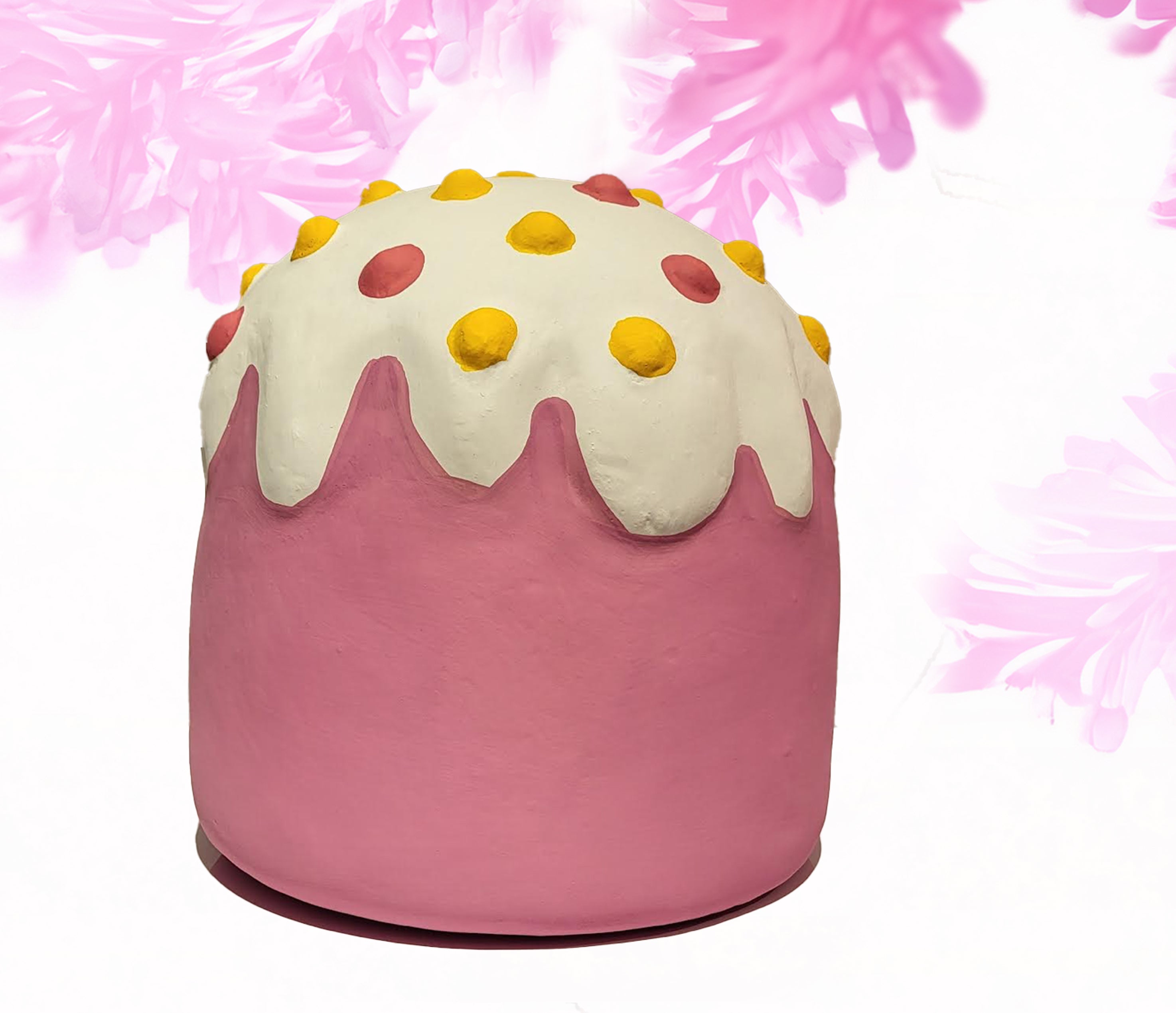 Gumdrop large - bright pink