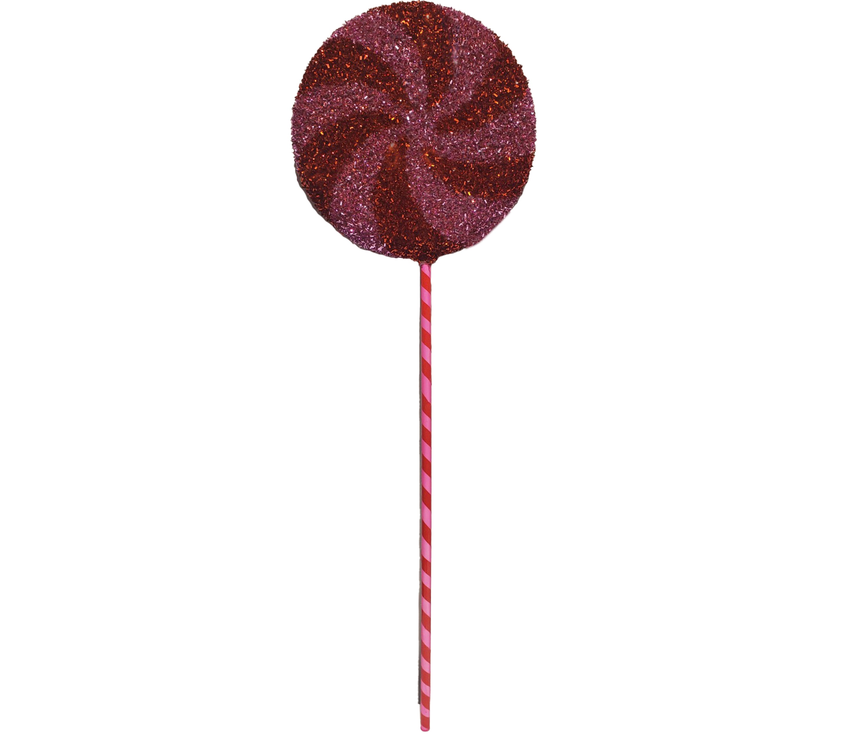 Glitter Peppermint Lollipop