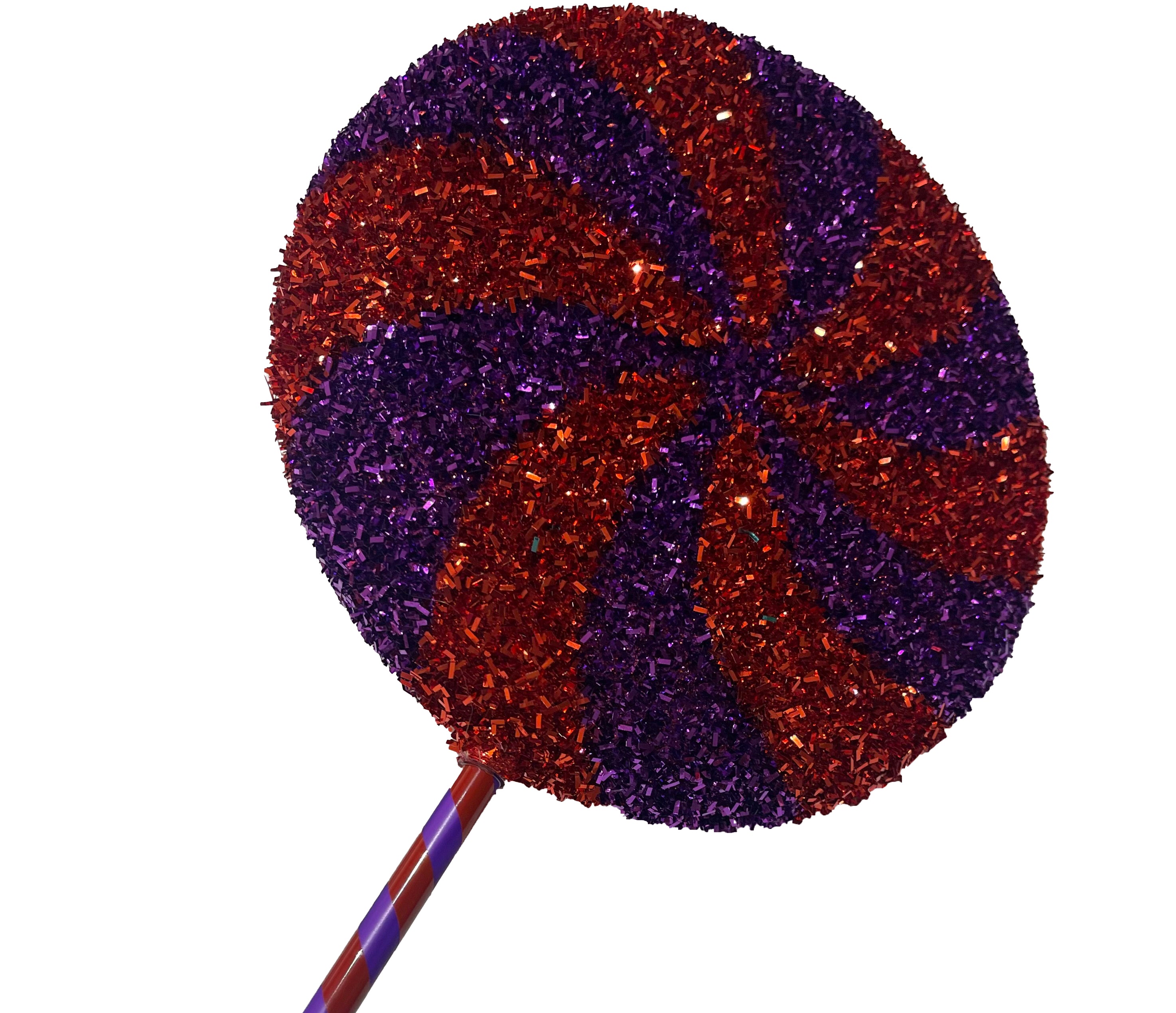 Glitter Peppermint Lollipop