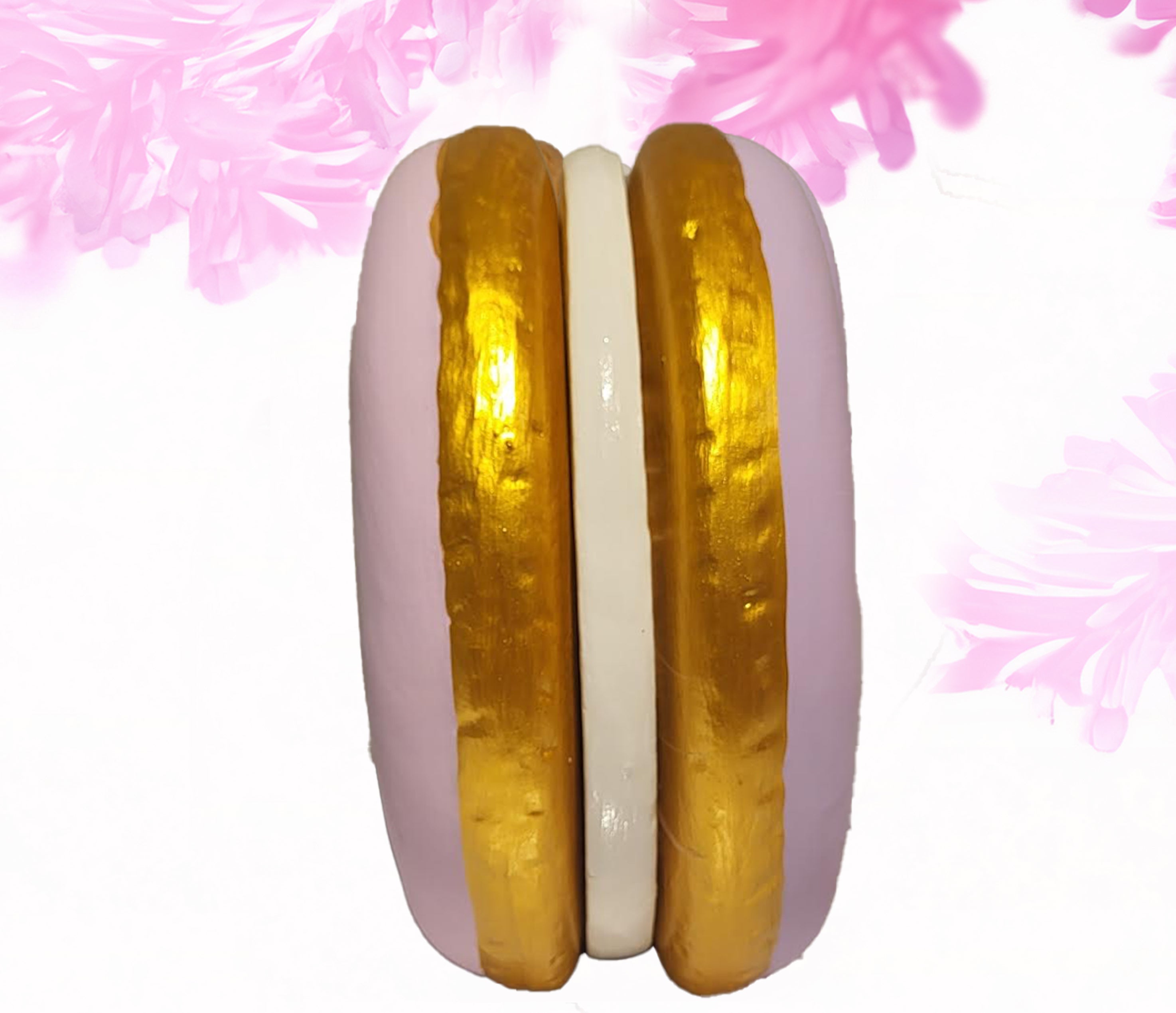 Macaron medium - light pink + light purple