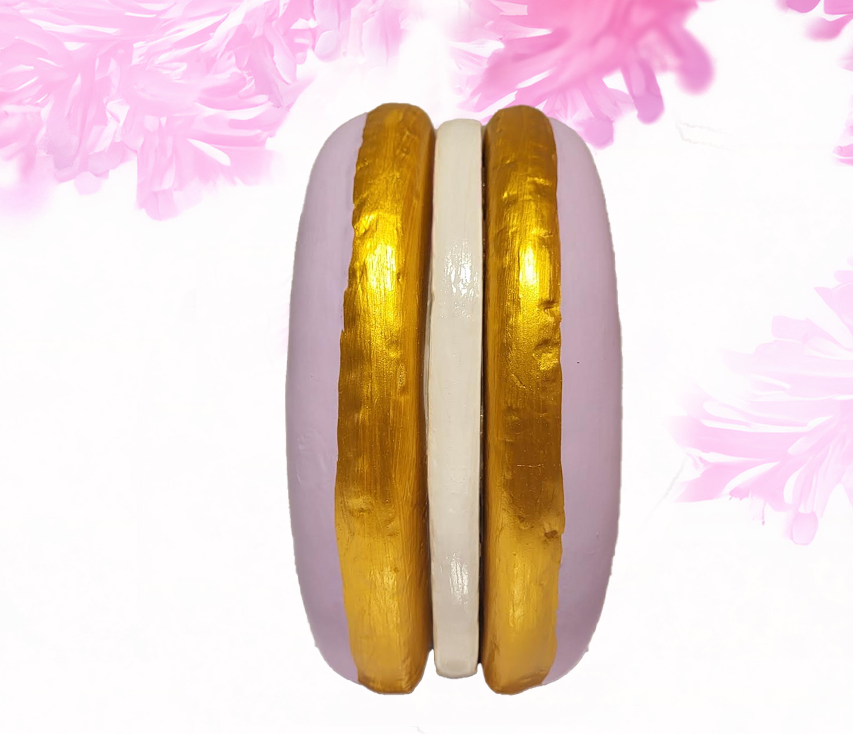 Macaron medium - Light purple + light purple