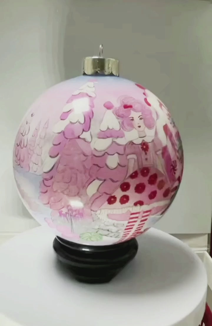 Princess: Pink Hair Lady Pink House