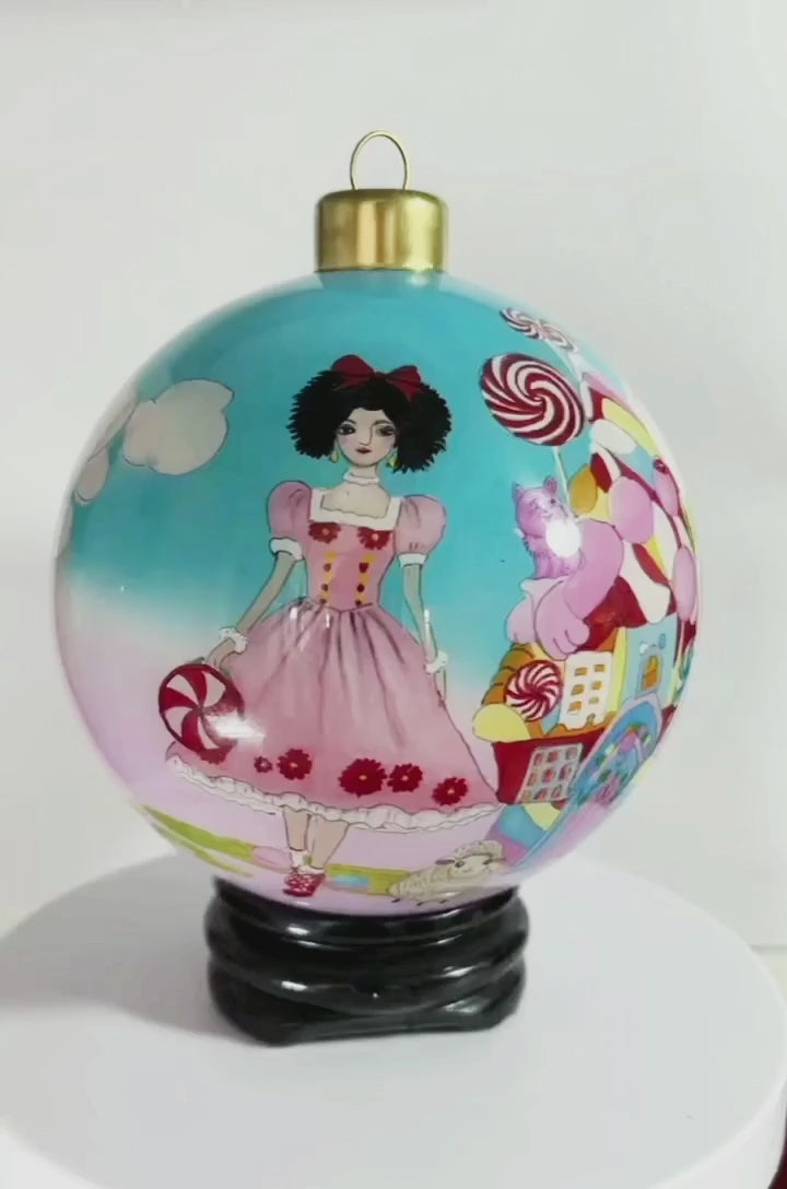 Princess:  Black Hair Lady Candy House