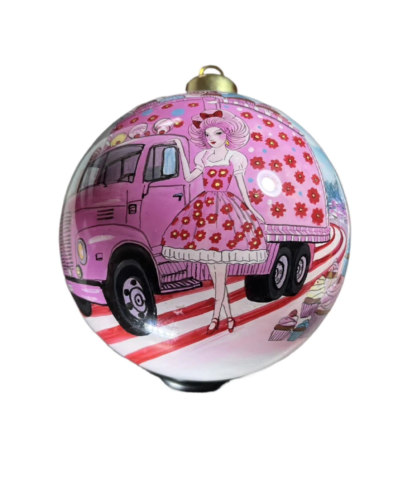 Princess: Pink Hair Lady Candy Lane